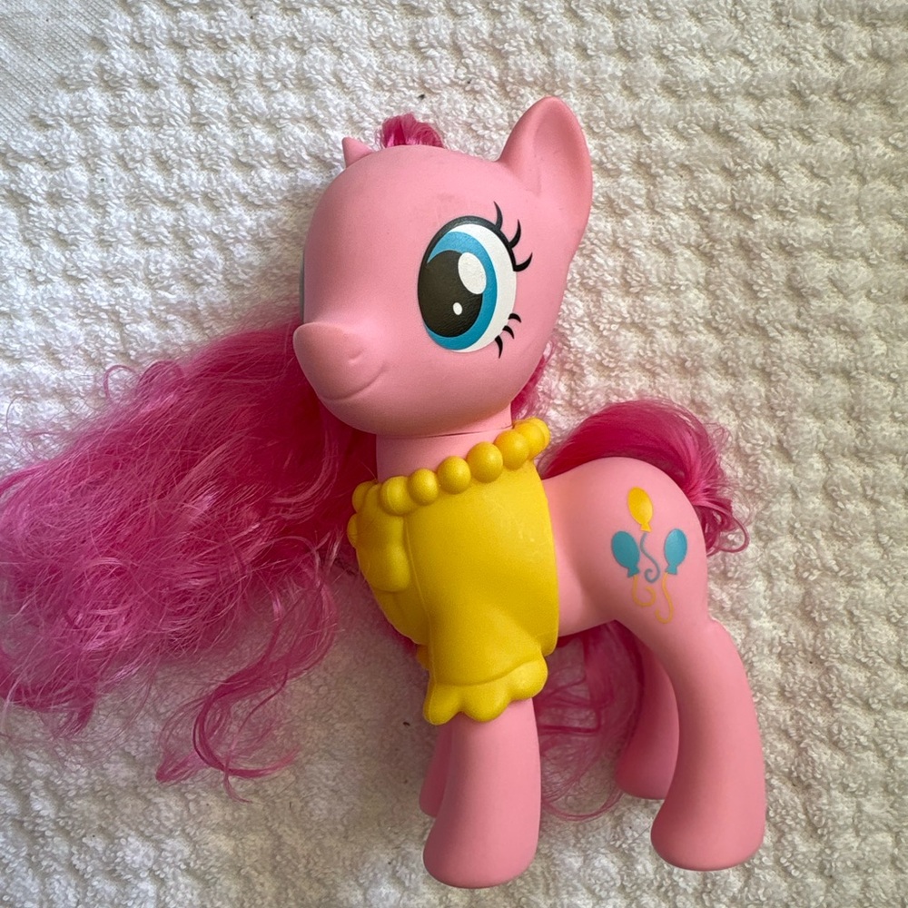 Pink My Little Pony Figure with Yellow Outfit 2016